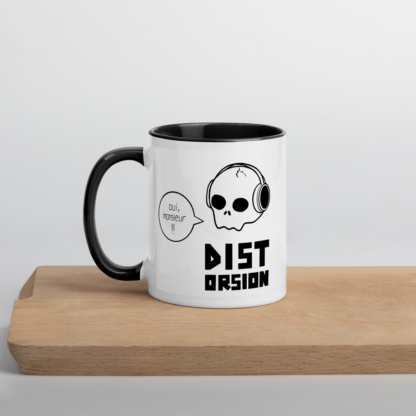 Tasse à Café « Oui Monsieur !! » + Skull